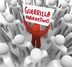 Unter Guerilla-Marketing ist ein direktes, stark mit Überraschungsmomenten und Überrumpelung arbeitendes Marketing zu verstehen.
